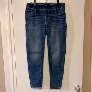 Chico’s pull-on ankle denim jeggings
